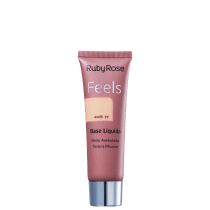 Ruby Rose Feels Avelã 070 - Base Líquida 29ml