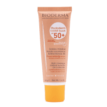 Protetor Solar Facial Bioderma Photoderm Cover Touch Mineral FPS 50+ Cor Dourado 40g