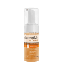 Dermotivin Oil Control Pele Oleosa - Espuma de Limpeza Facial 130ml