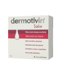 Dermotivin Salix - Sabonete em Barra Facial 90g