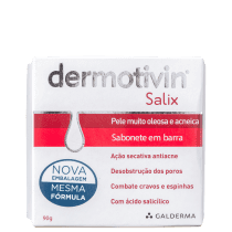 Dermotivin Salix - Sabonete em Barra Facial 90g