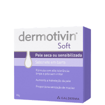 Dermotivin Soft - Sabonete em Barra Facial 90g