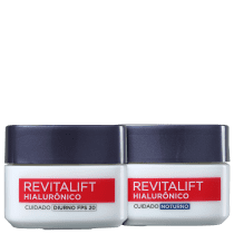 Kit L'Oréal Paris Revitalift Hialurônico Dia e Noite