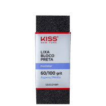 Kiss New York Bloco Preta - Lixa de Unha