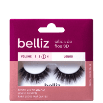 Belliz 3D Volume 3 Longo 211 - Cílios Postiços