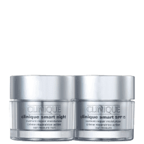 Kit Clinique Smart Custom-Repair Moisturize Day and Night (2 Produtos)