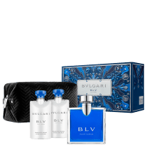 Conjunto BLV Pour Homme Bvlgari Spring Masculino - Eau de Toilette 100ml + Pós-Barba 2x75ml + Nécessaire