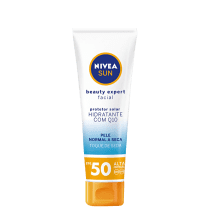 NIVEA Sun Beauty Expert Pele Normal a Seca FPS 50 - Protetor Solar Facial 50g