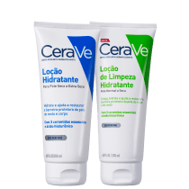 Kit CeraVe Limpa & Hidrata (2 Produtos)