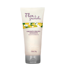 Sabonete Líquido Esfoliante L'Occitane Au Brésil Flor de Graviola 200ml