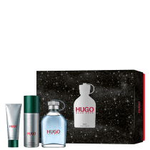Conjunto Hugo Boss Man Masculino - Eau de Toilette 125ml + Gel de Banho 50ml + Desodorante 150ml