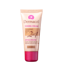 Dermacol Toning Cream 2 in 1 Caramel - Hidratante com Cor 30ml