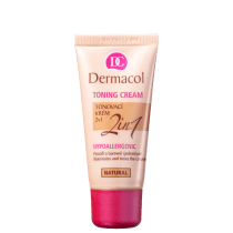 Dermacol Toning Cream 2 in 1 Natural - Hidratante com Cor 30ml
