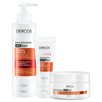 Kit Vichy Dercos Kera-Solutions Plus (3 Produtos)