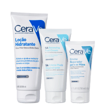 Kit CeraVe Cuidado Completo (3 Produtos)