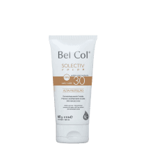 Protetor Solar Bel Col Solectiv Color FPS 30 Areia Intenso com Cor 60g