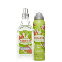 Kit L'Occitane au Brésil Vitória-Régia Feminino - Eau de Cologne 100ml + Desodorante Spray 150ml
