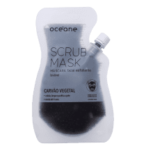 Océane Scrub Carvão Vegetal - Máscara Facial 35ml