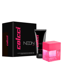 Kit Colcci Neon Girls Feminino - Deo Colônia 100ml + Loção Corporal 100ml