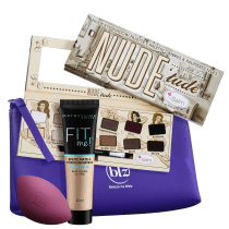 Kit Beleza na Web Nude Makeup Face & Eyes (4 Produtos)