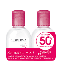 Kit Bioderma Sensibio H2O Duo 2x100ml (2 Produtos)