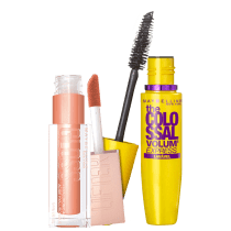 Kit Maybelline Máscara & Gloss Amber (2 produtos)