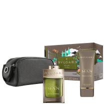 Conjunto Man Wood Essence Bvlgari Gift Masculino - Eau de Parfum 100ml + Pós-Barba 100ml + Nécessaire