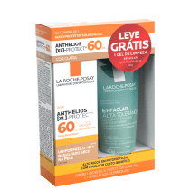 Kit La Roche-Posay Anthelios Cor Clara FPS 60 + Effaclar (2 Produtos)