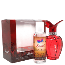 Kit Butterfly Secret Delikad Feminino - Deo Colônia 120ml + Óleo de Banho 120ml