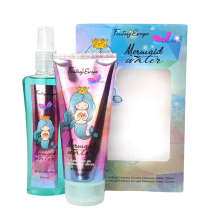 Kit Fantasy Escape Mermaid Water Delikad Infantil - Body Spray 200ml + Loção Corporal 200ml