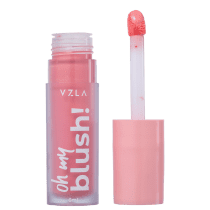 Vizzela Cosméticos Oh My Blush! Cor 01 Baby Glow - Blush Líquido 6ml