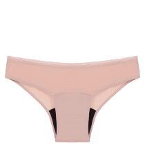 Pantys Comfy Fluxo Moderado Rosa - Calcinha Absorvente PP