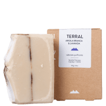 Terral Argila Branca & Lavanda - Sabonete em Barra 125g