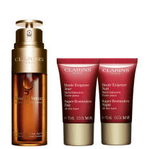 Kit Clarins Peles Maduras Trio (3 Produtos)