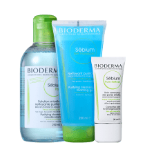 Kit Bioderma Sébium Trio (3 Produtos)
