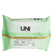 UNImakeup Hidratante - Lenço Demaquilante (30 Unidades)
