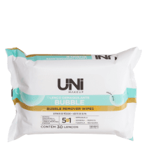 UNImakeup Bubble Remover Wipes - Lenços Demaquilantes (30 Unidades)