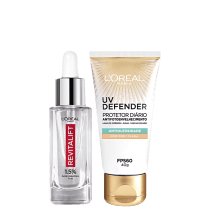 Kit L'Oréal Paris Hialurônico & UV Defender (2 produtos)