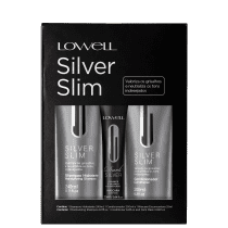 Kit Lowell Slim Silver Dark (3 Produtos)