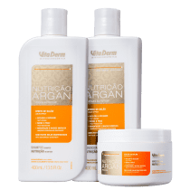 Kit Vita Derm Nutrição Argan (3 Produtos)