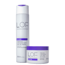 Kit LOF Professional Silver Matizador Para Cabelos (2 Produtos)