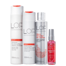 Kit LOF Professional Wavy Quarteto (4 Produtos)