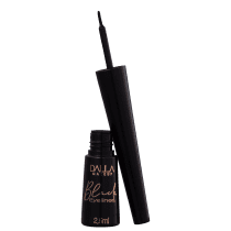 Dalla Makeup Black Eyeliner - Delineador Líquido 2,5ml