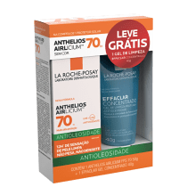 Kit La Roche-Posay Anthelios Airlicium Sem Cor FPS70 + Effaclar Gel Concentrado (2 produtos)