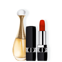 Conjunto J'adore Velvet Small Dior Feminino - Eau de Parfum 30ml + Batom 3,5g
