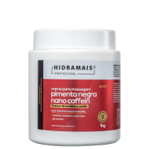 Creme de Massagem Hidramais Pimenta Negra Nano Caffein 1kg