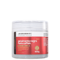Gel de Massagem Hidramais Pimenta Negra Nano Caffein 500g