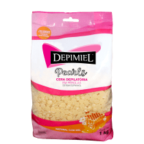 Depimiel Pearls Natural - Cera Depilatória em Pérolas 1kg