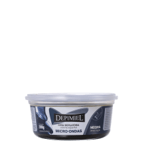 Depimiel Lama Negra - Cera Depilatória para Micro-Ondas 200g