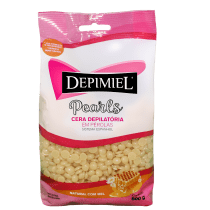 Depimiel Pearls Natural - Cera Depilatória em Pérolas 500g